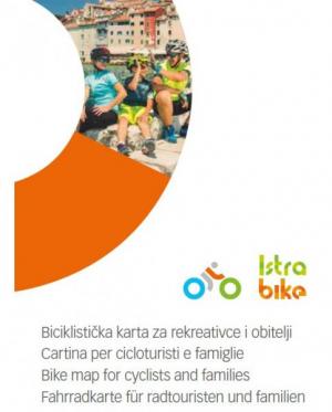 Bike map for cyclists and families: Rovinj/Vrsar/Bale/ Svetvinčenat/Kanfanar